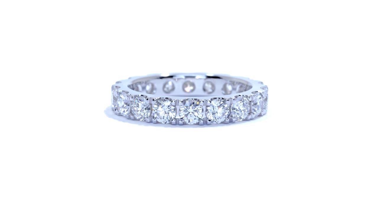 j8383 - Eternity Diamond Wedding Ring 2.45 ct. tw. (in platinum) at Ascot Diamonds