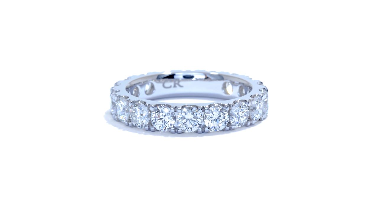 j8404 - Diamond Eternity Wedding Band 3.02 ct. tw. (in 18k white gold) at Ascot Diamonds