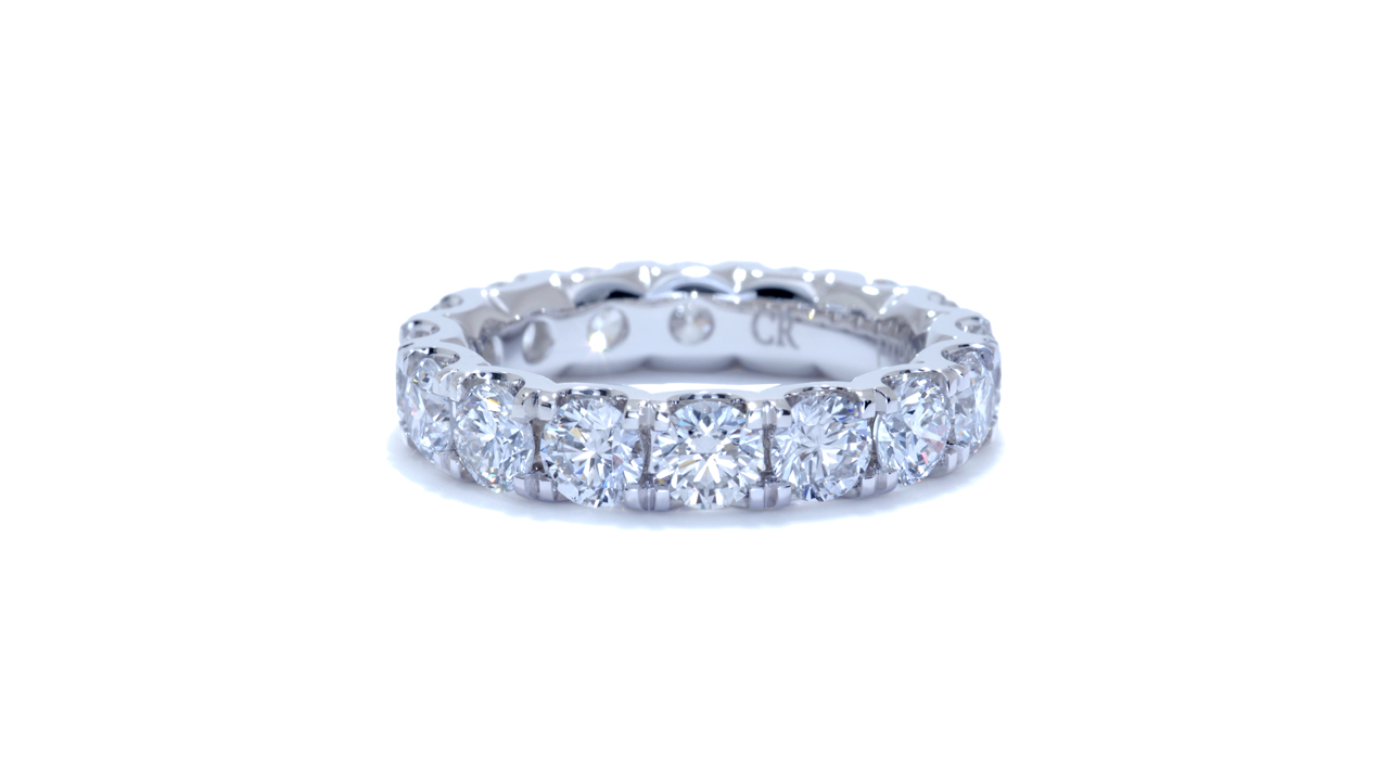 ja8554 - 3.75 carat Platinum Diamond Eternity Ring at Ascot Diamonds