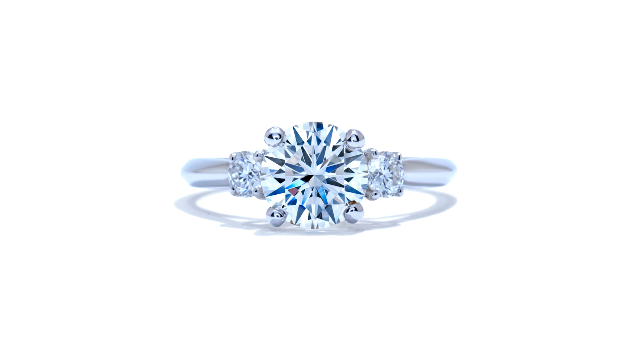ja9075_lgd1648 - 1 carat Lab Grown Diamond Ring at Ascot Diamonds