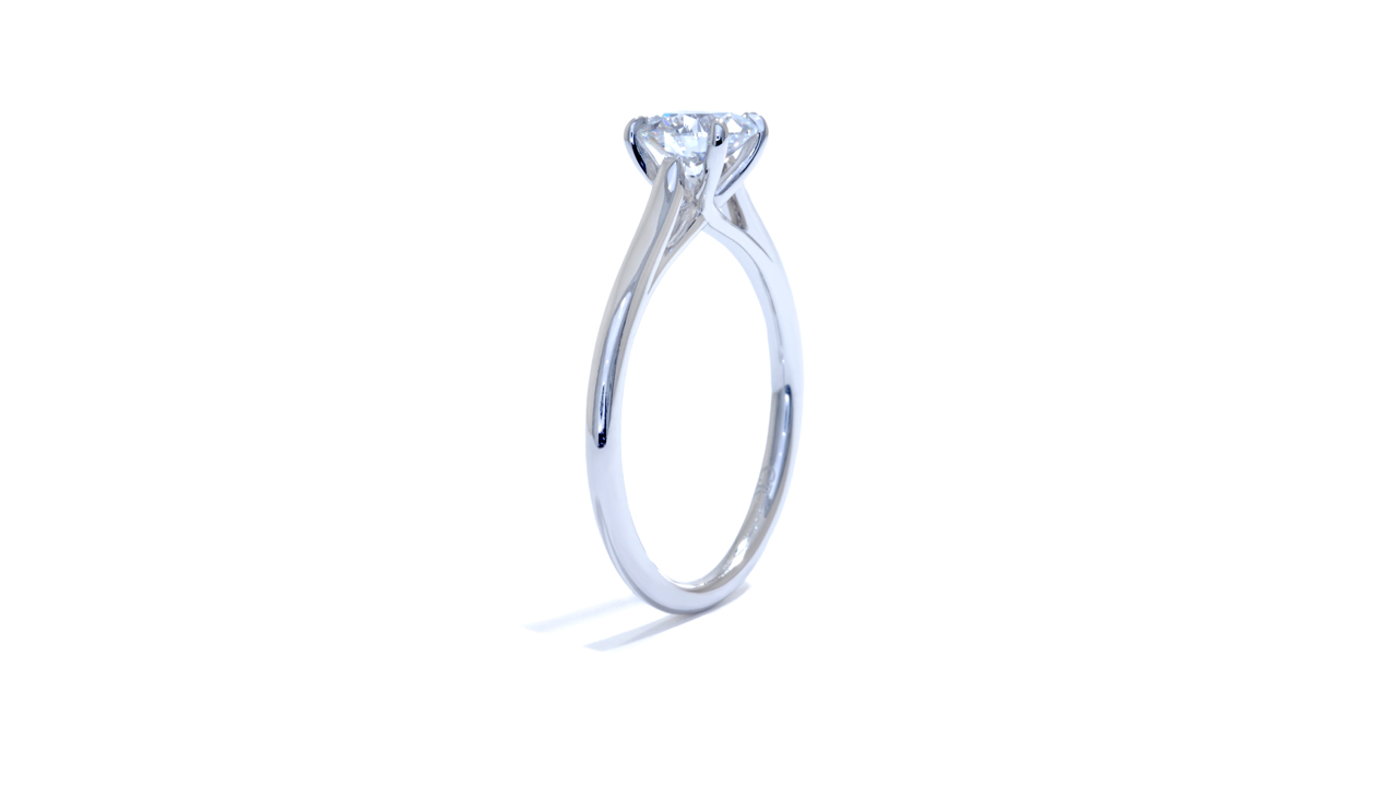 jb1325_lgd1034 - Round Cut Diamond Engagement Ring at Ascot Diamonds