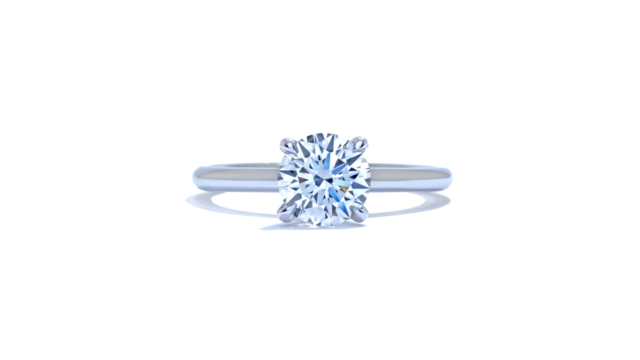 jb1709_d5734 - Round Cut Diamond Engagement Ring at Ascot Diamonds