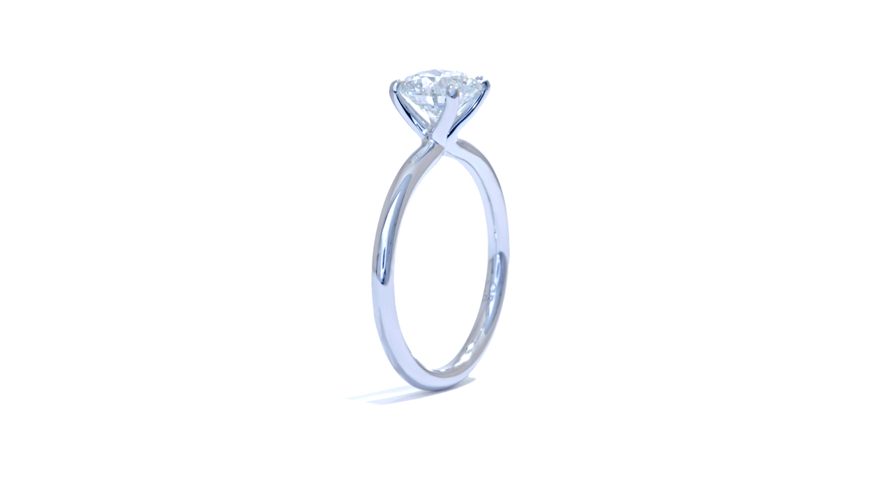 jb5371_lgd1527 - Round Cut Lab Grown Diamond Ring at Ascot Diamonds