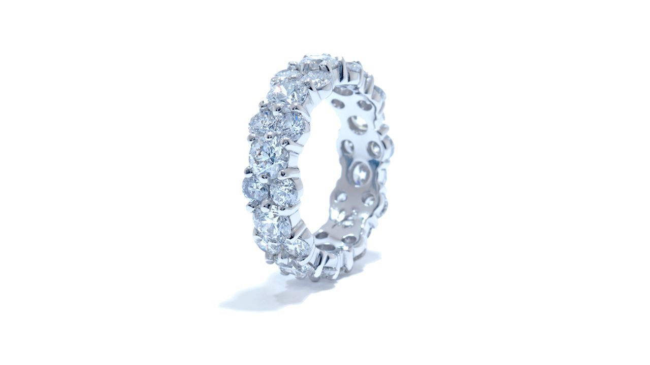 jb5745 - 4.00 ct Diamond Anniversary Ring at Ascot Diamonds